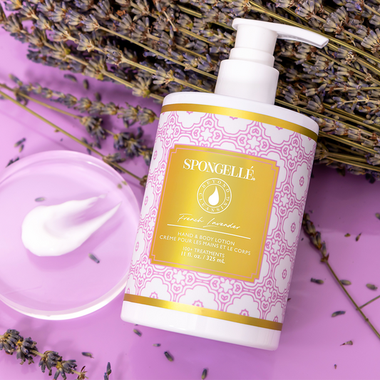 French Lavender Hand & Body Lotion – Spa Moisturizer 100+ Uses