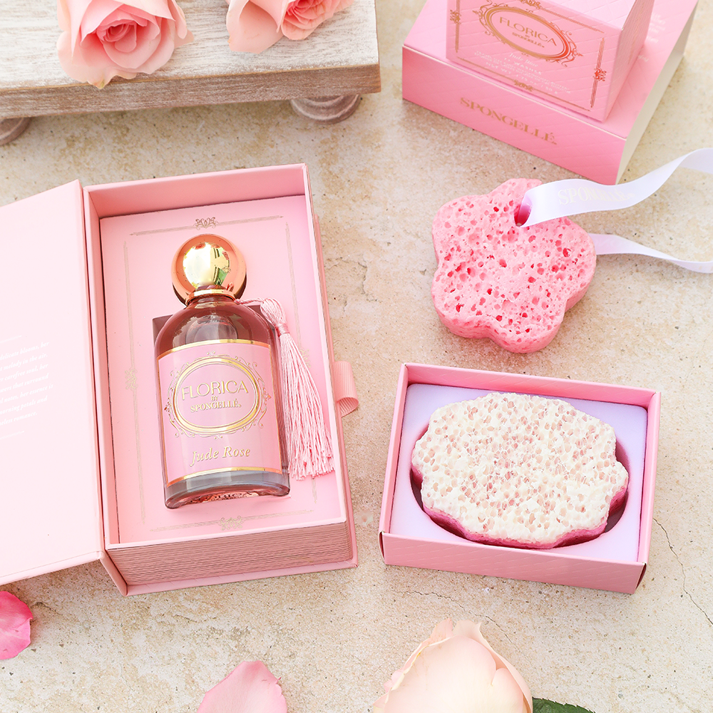 Luxury Rose Bath & Body Gift Set – 3-Piece Spa Gift for Her